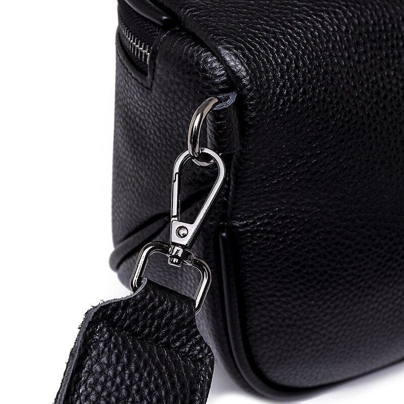 Genuine Leather Tote Bag Cowhide Handbags Fashion Shoulder Messenger Purse Green