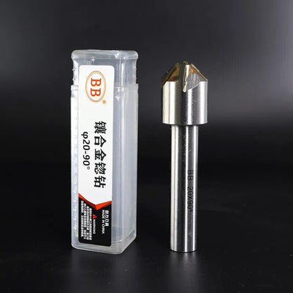 Brazing Carbide Countersink Drill With Blade 90 Degree Chamfering Milling Tool
