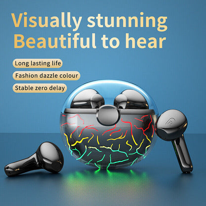 Bluetooth 5.0 Headset TWS Wireless Earphones Earbuds Stereo Headphones Game