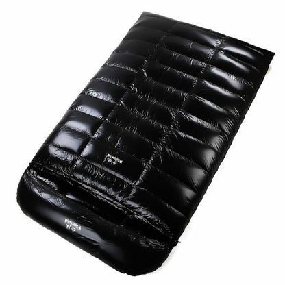 Double Sleeping Bag White Goose Down Winter Camping Backpacking Hiking Traveling