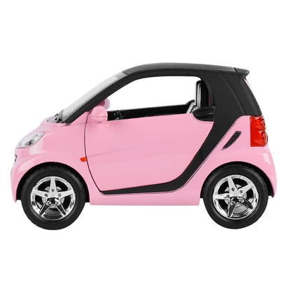 Pink 1:32 Car Model Diecast Toy Vehicle Collection Kids Pull Back Sound&Light