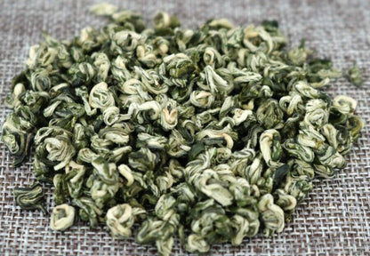 Flavored aroma Pi Luo Chun green tea,Yunnan Snail Spring Tee Bi Luo Chun thé Cha
