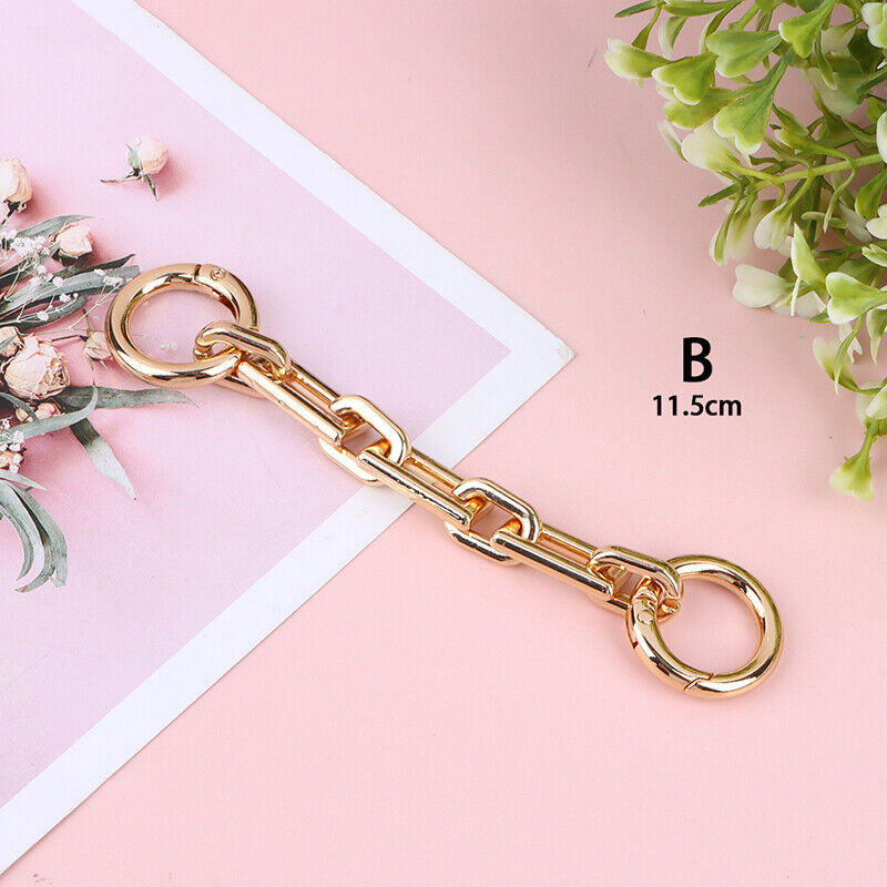 Bag Extension Chain Crossbody Purse Chain Strap Handbag DIY Metal Hanging Buckle