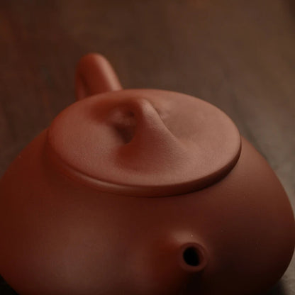 210ml yixing Ladle Purple Clay Pot Yixing Raw Sand Plain Cement Tea Set Teapot