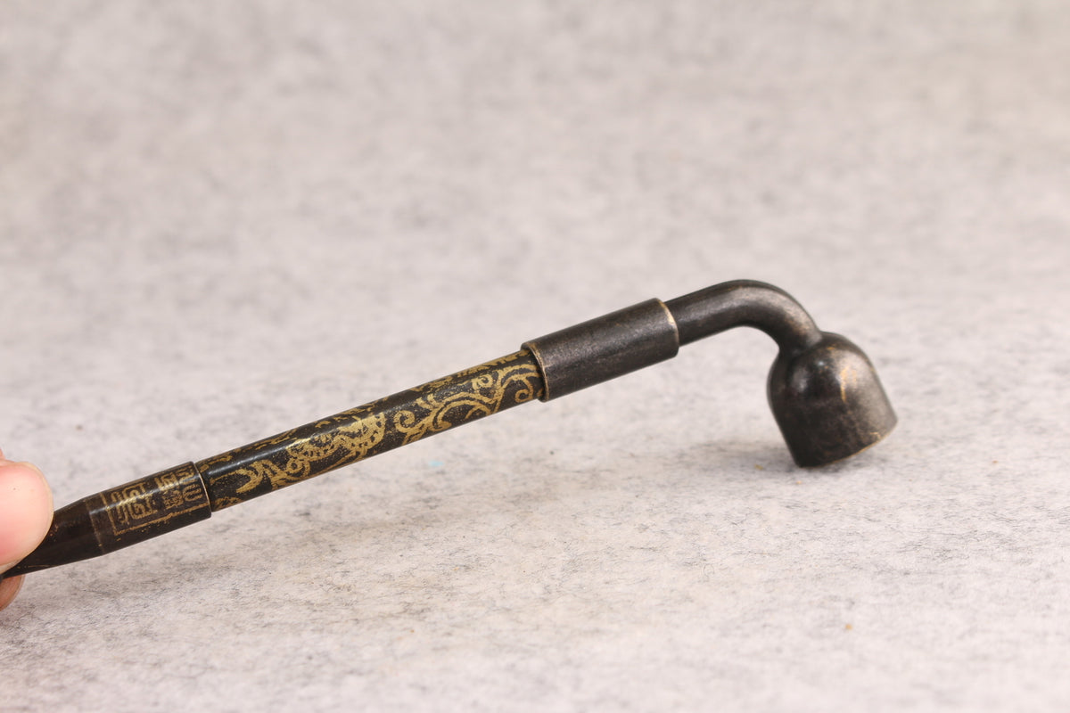 Chinese bronze smOke tool gift