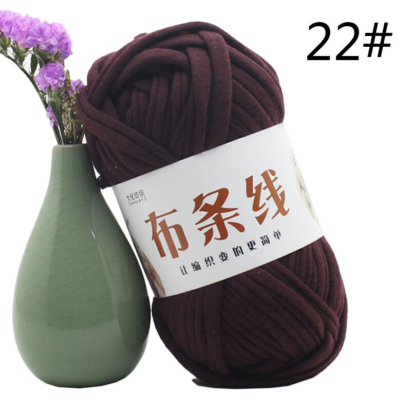 Hot Sale 100g Super Crochet Cotton Cloth Yarn Thick DIY Hand Wrap Knitting Yarn