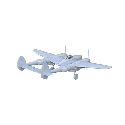 Yao's Studio LYR350234 1/350 Military Model Kit US P-38L-5-LO Lightning Fighter