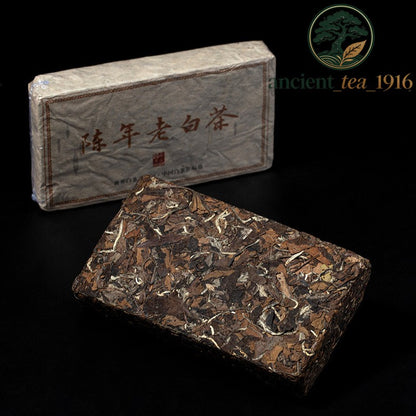 500g 2010 Fuding White Tea High Mountain Aged Shoumei Tea Brick White Tea Brick