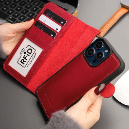 Casper iPhone 16 Pro Leather Wallet Case MagSafe