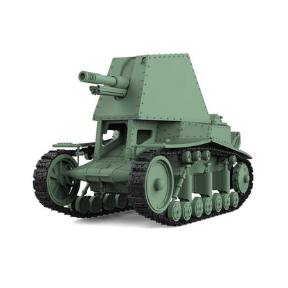 SSMODEL SS72830 25mm Military Model Kit Soviet SU-18 Self-Propelled Artillery