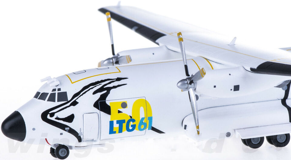 1:200 Herpa Luftwaffe Transall C-160 LTG 61 5048 Aircraft Diecast Plane Model