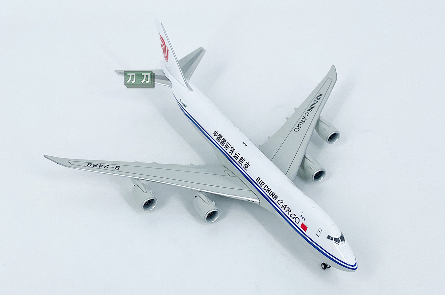 1:400 NG Lite AIR CHINA B747-8F B-2488 CARGO Airplane Diecast Model