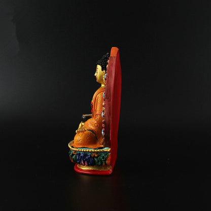 4.53 inch Sakyamuni Resin Buddha Statue Treasure Statue Buddha Statue -