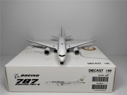 1:400 JC Wings JAL B787-8 Passenger Airplane Diecast Aircraft Model
