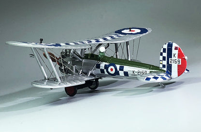British Bristol Bulldog 1/72 diecast plane model aircraft WLTK