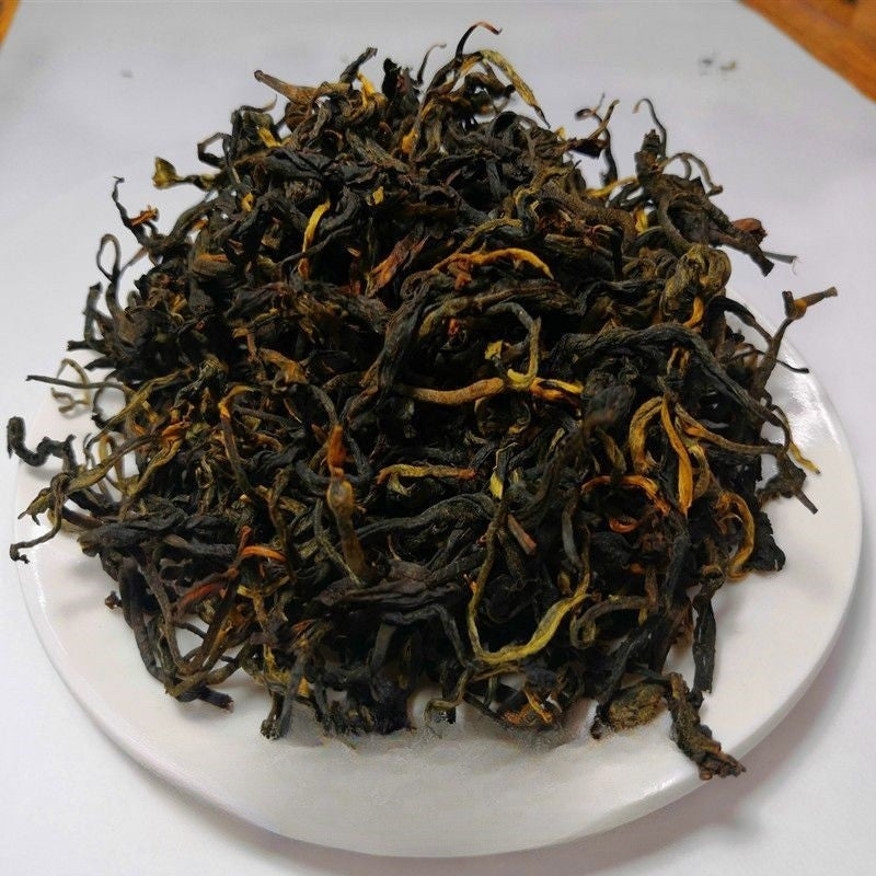 12 types Dian Hong black tea,Yunnan Golden Needle Golden Snail Dian Hong Jin Luo