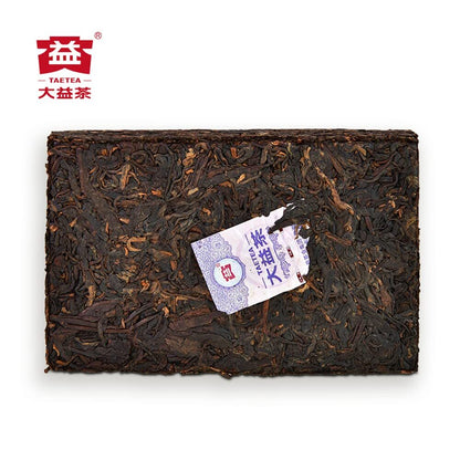 2018 TAETEA Pu-erh Tea Old Brick Aged Fermented Puer Brick Ripe Puerh Shu 250g