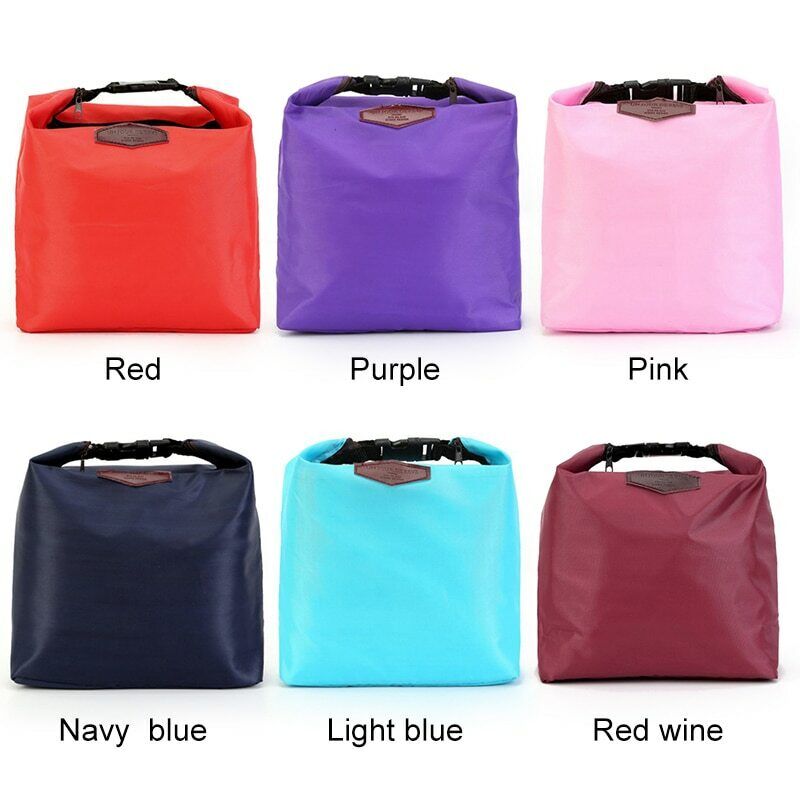 Portable Nylon Waterproof Lunch Storage Bags Container Pouch Home Organizer 1pcs