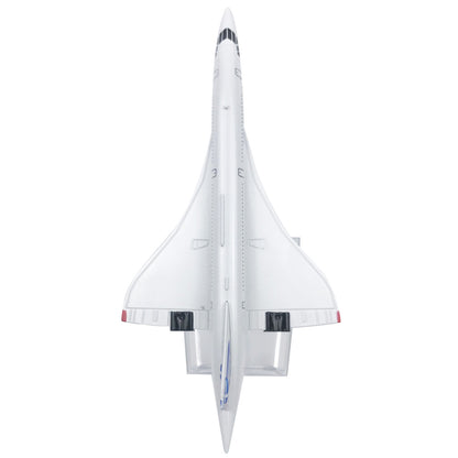 White Aircraft Plane Air France Concorde Plane Model Toy Diecast Collection