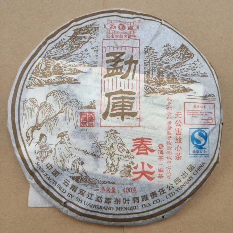 Spring Tip * 2007 Yunnan Mengku Rongshi Tea Pu Erh Puer Puerh Raw Shen Cha 400g