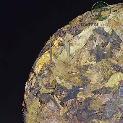 Pu Erh Tea Cake 357g Yunnan Ancient Tree Snow Mountain Golden Leaf Big Leaf