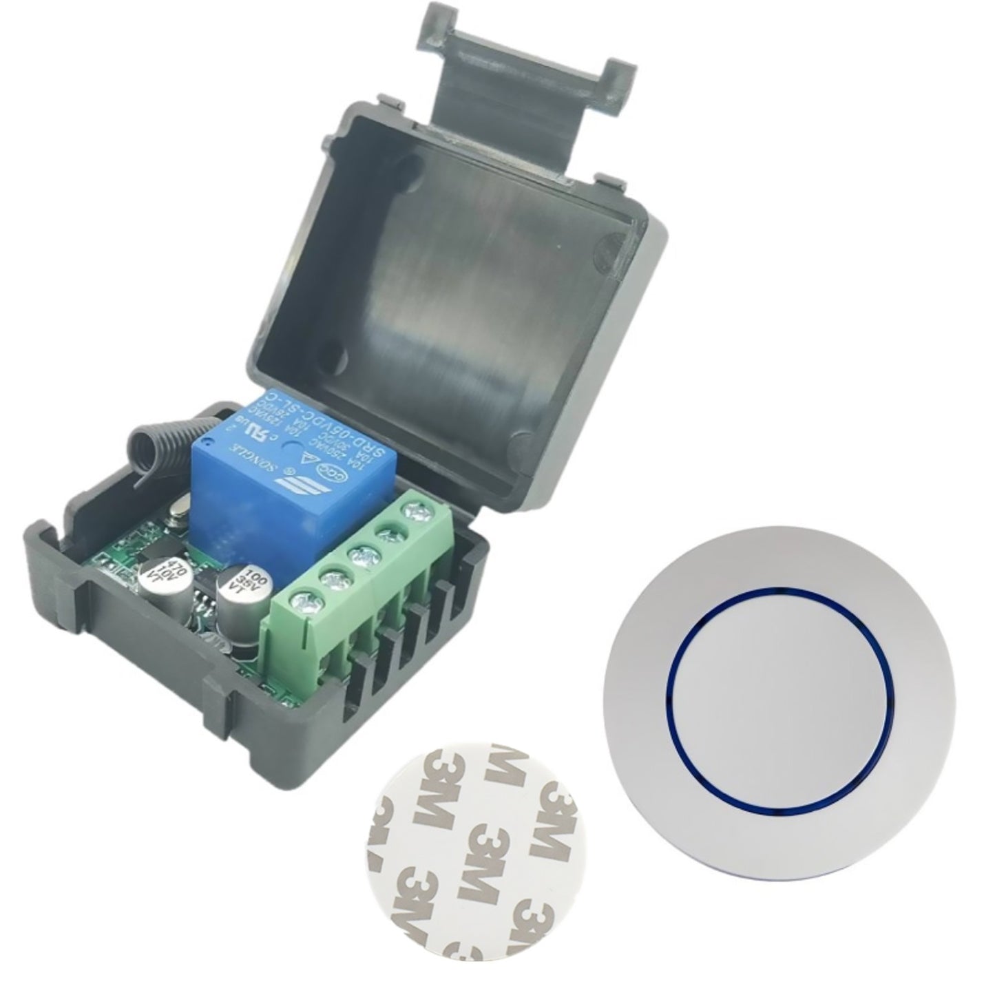 433Mhz DC5-30V 1CH Universal Wireless Remote Control Switch Relay Receiver Kit