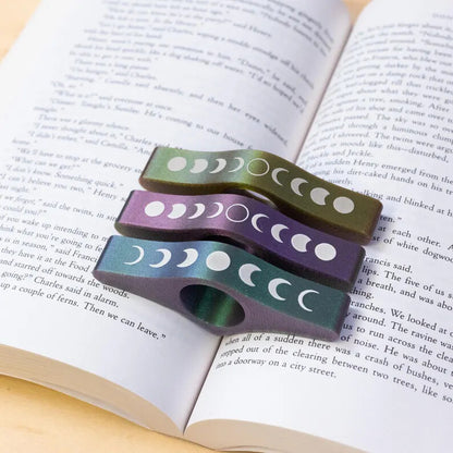 4Pcs Solar Eclipse Thumb Book Page Holder