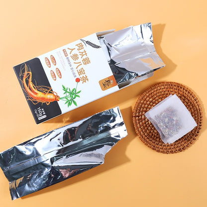150g Cistanche Ginseng Eight Treasures Tea Health-preserving Tea Herbal Tea