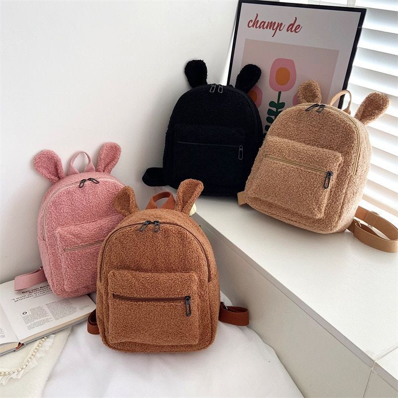 Backpack Portable Mini Travel Shopping Rucksacks Shoulder Bag 28*27*13 CM Green