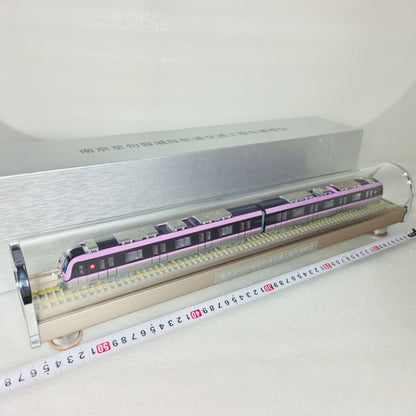 1:87 55CM Vehicle for Nanjing Intercity Rail Transit Project Train Diecast Model