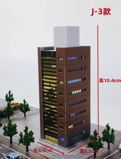1/300 Architectural Model City House Office Scene Building Model