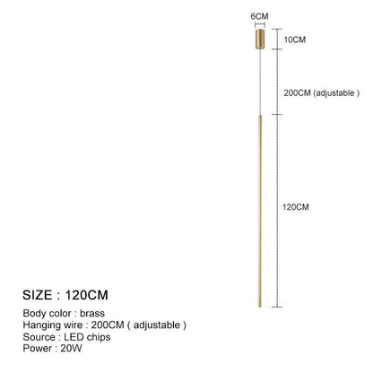 Cord Pendant Light Fixtures Modern LED Dining Bedroom Decor Bedside Hanging Lamp