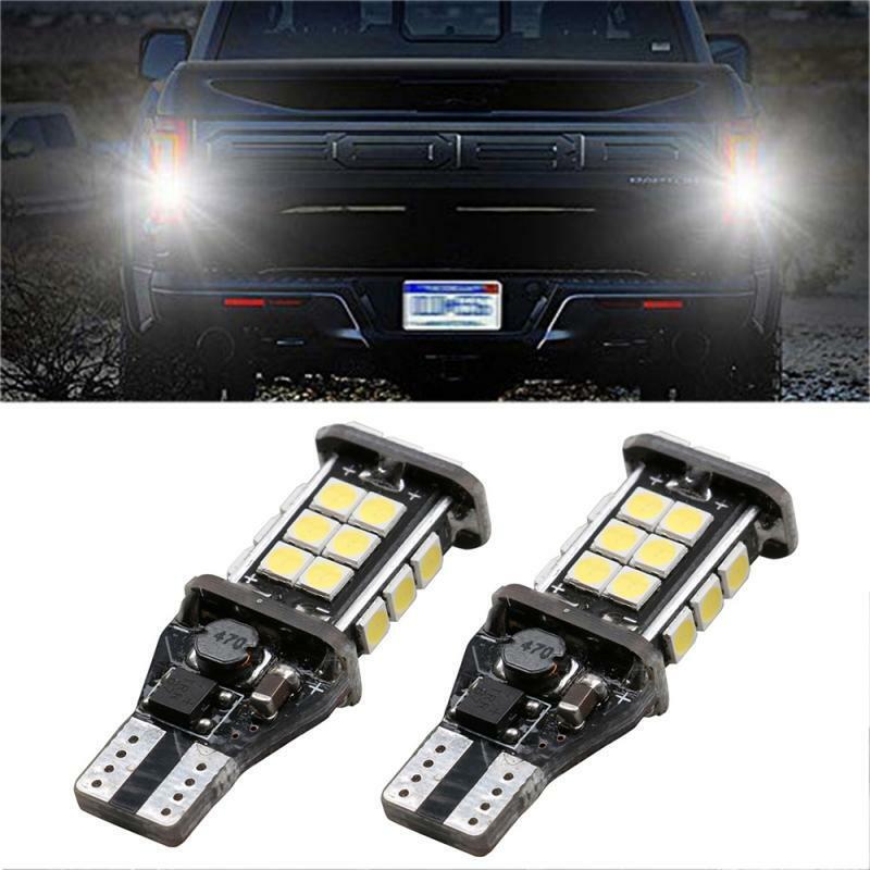 LED Super Bright Reversing Light Car Backup Reserve Lights Tail Lamp Xenon 2Pcs