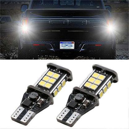 LED Super Bright Reversing Light Car Backup Reserve Lights Tail Lamp Xenon 2Pcs