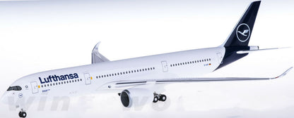 1:200 33CM Hogan Lufthansa AIRBUS A350-900 Passenger Airplane ABS Plastic Model