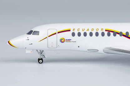 1:400 NGmodels Ecuadorian Air Force Dassault Falcon 7X Airplane Diecast Model