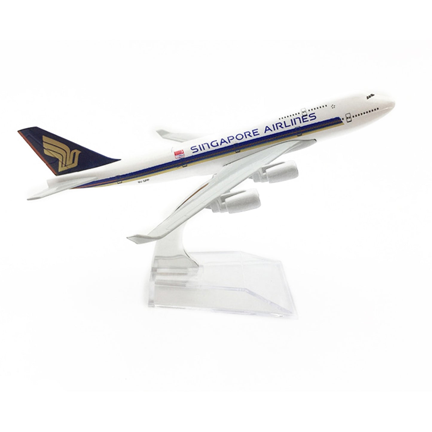 1/400 Singapore Airlines Aircraft Aviation Plane DIY Model For Boeing747