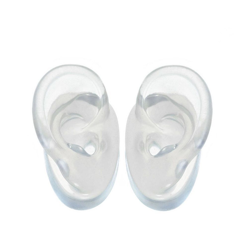 Ear Model 1 Pair Silicone Colorful Demo For Hearing Aids Display Educational Kit
