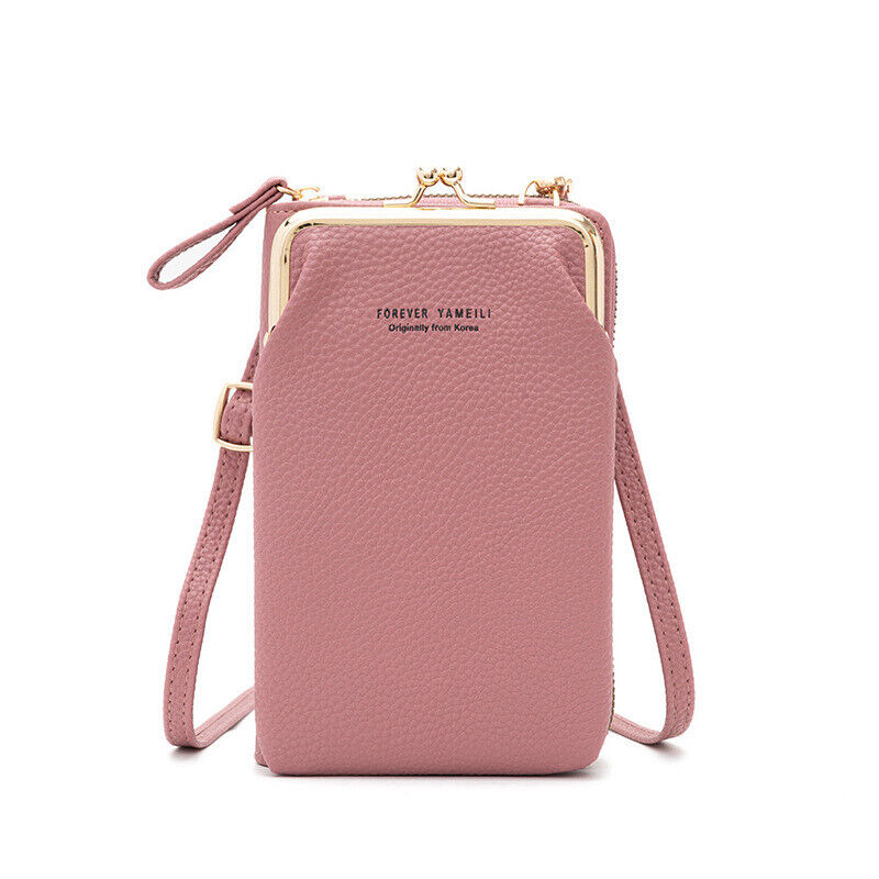 Ladis Fashion Female Mini PU Leather Shoulder Messenger Bag Small Crossbody Bags