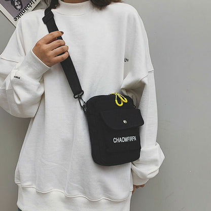 Women Ladies Shoulder Crossbody Bag Canvas Messenger Handbags Bags Men Fashion