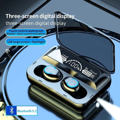 Bluetooth 5.0 Wireless TWS Earbuds Headphone Headset Noise Cancelling Waterproof