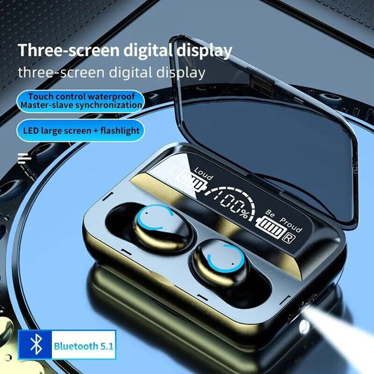 Bluetooth 5.0 Wireless TWS Earbuds Headphone Headset Noise Cancelling Waterproof