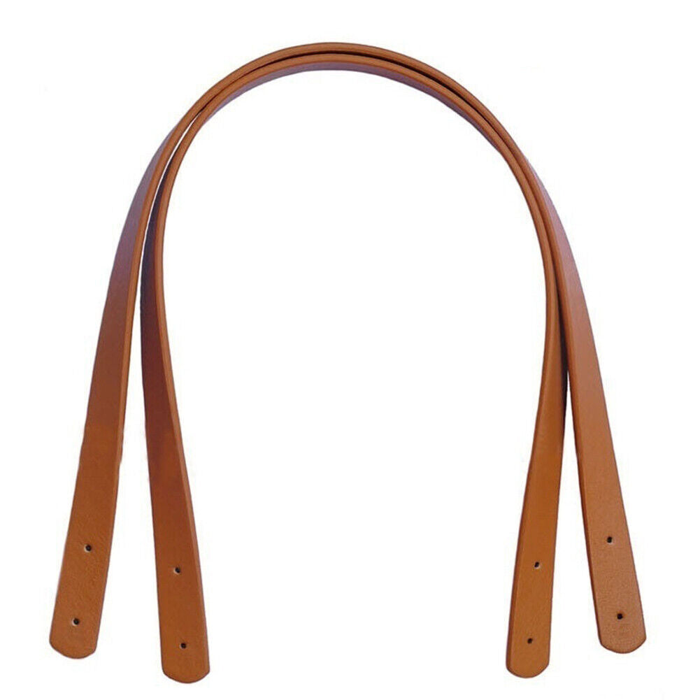 2Pcs Replacement Strap For Handbag Purse Tote Bag PU Leather Handle Strap*US