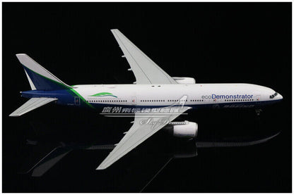 1:400 JC Wings BOEING 777-200 Eco Demonstrator Passenger Airplane Diecast Model