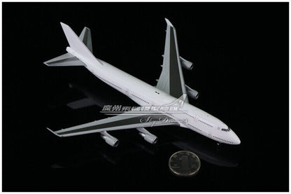 1:400 JC Wings BOEING 747-400 Passenger Blank Airplane Diecast Aircraft Model