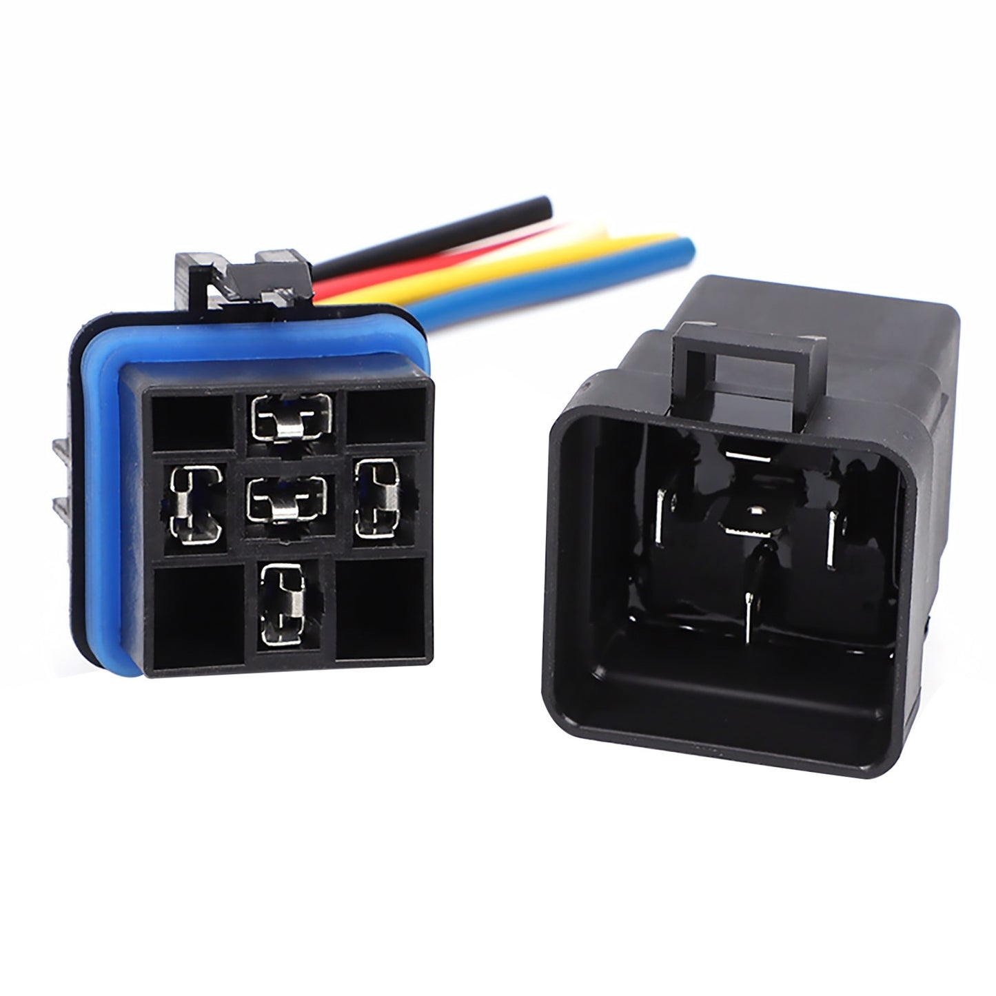 SPDT 5-Pin 12V 40A Automotive Waterproof Relay Kit For Boat Auto Replacement