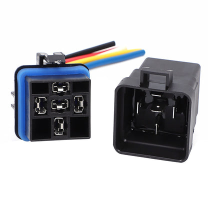 SPDT 5-Pin 12V 40A Automotive Waterproof Relay Kit For Boat Auto Replacement