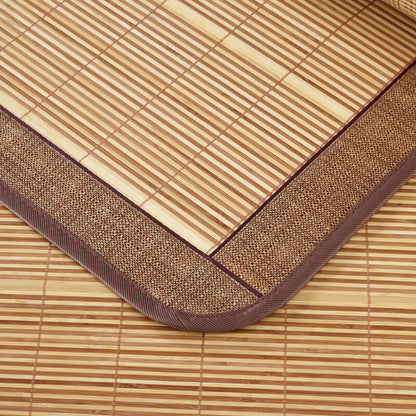 Pure Nature Bamboo Bed Mat Folding Summer Cool Sleeping Mat For Bed Retro Mat