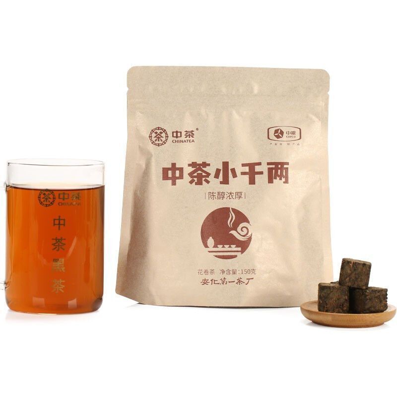 Anhua Black Tea Wooden Warehouse Xiao Qianliang Original Tea Slices 150g