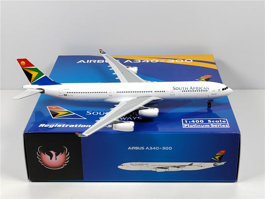 1:400 Phoenix SOUTH AFRICAN AIRWAYS A340-300 Airplane Diecast Aircraft Model